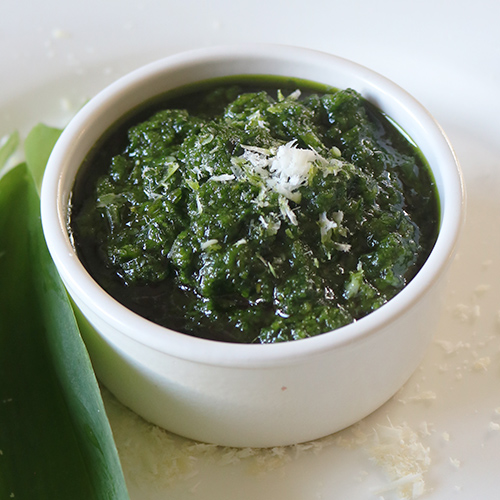 Bärlauch Erdnuss Pesto