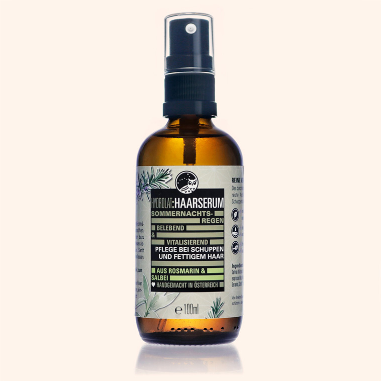 Natürliches Haarserum Sommernachtsregen von Inizio