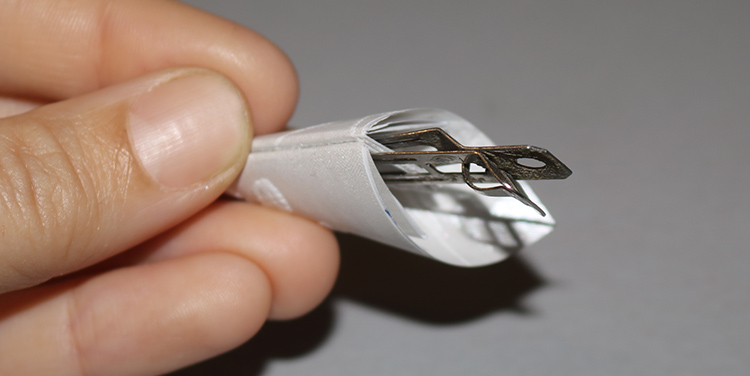 Blüte aus Papier basteln