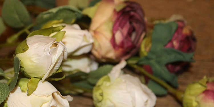 hochwertige Kunststoff Rosen