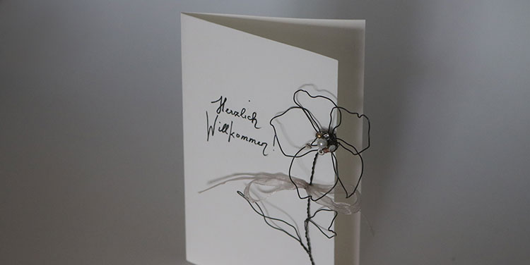 Anleitung Drahtblume