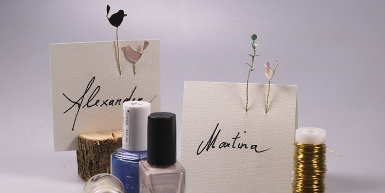 Blume Draht Nagellack