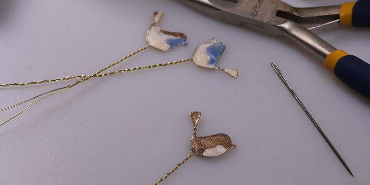 Drahtvögelchen basteln