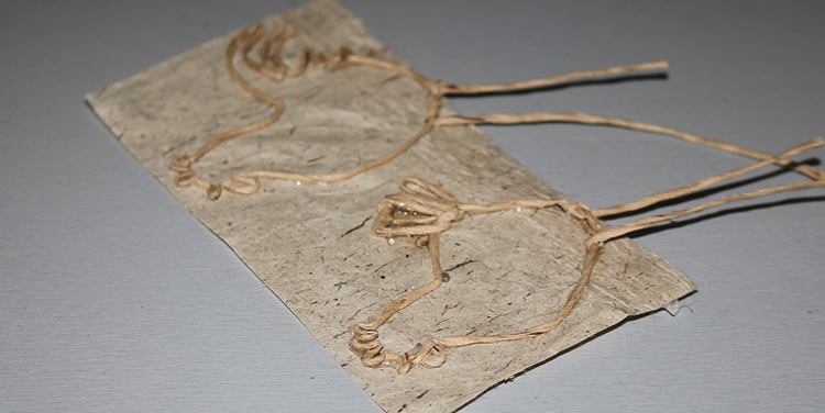 Henne und Hahn aus Papierdraht biegen