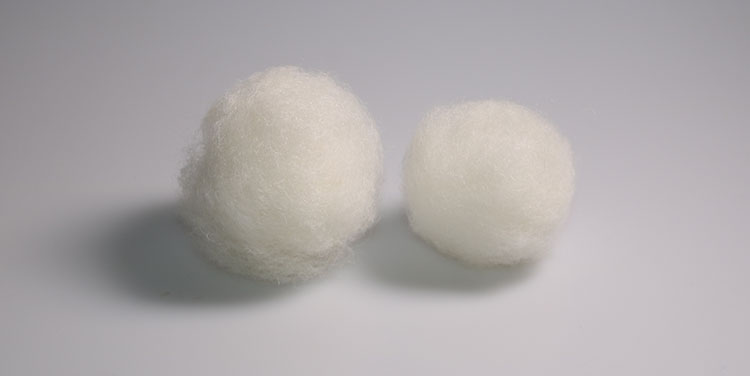 Filzkugel Material