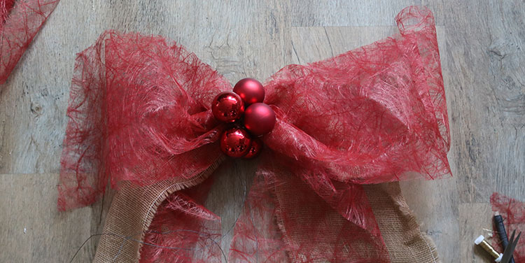 große Schleife basteln