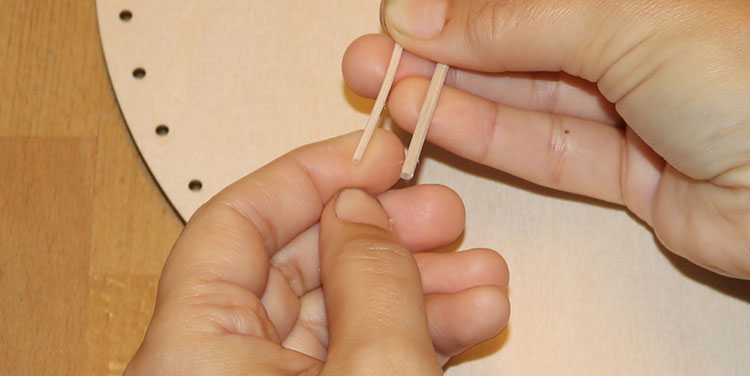 Korbflechten mit Peddigrohr