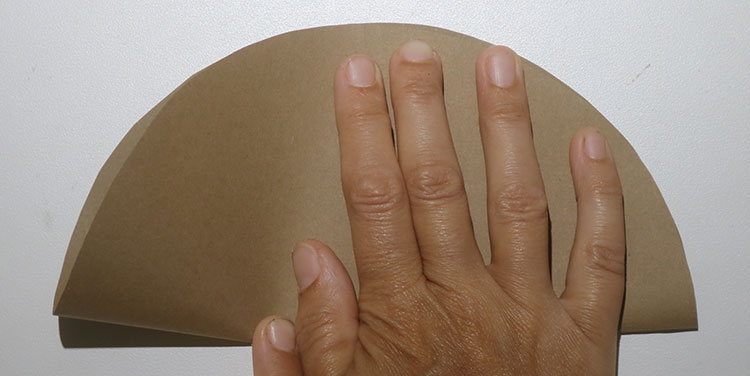 Anleitung Papier Eistüte basteln