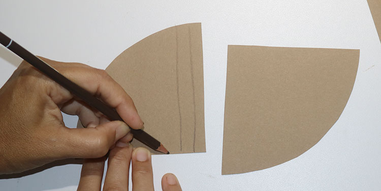 Anleitung Papier Eistüte basteln