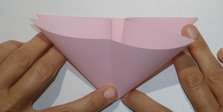 Anleitung Papier Eistüte basteln