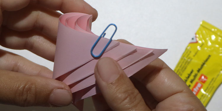 Anleitung Papier Eistüte basteln
