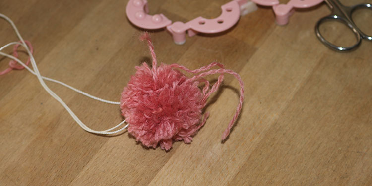Pompom basteln