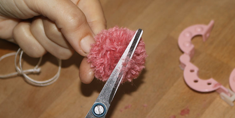 Pompom basteln