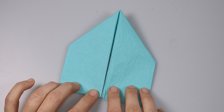 Servietten falten Hase