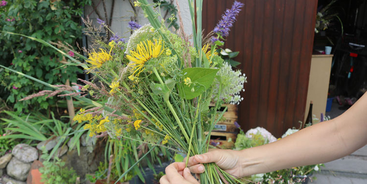 Strauss in der Vase