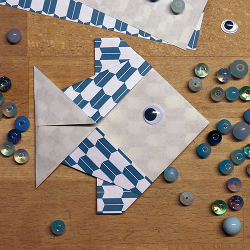 ganz einfachen Fisch falten