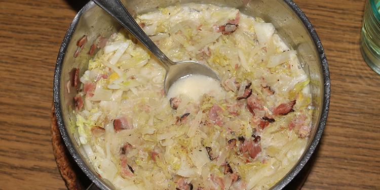 Rezept Chinakohl Gemüse mit Speck