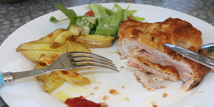 gefülltes Cordon bleu