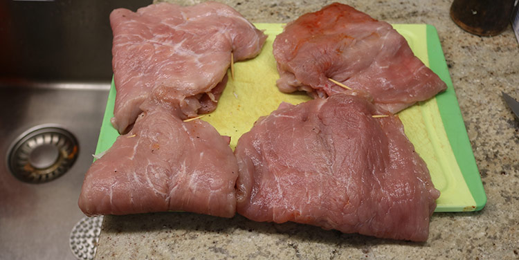 gefülltes Cordon bleu