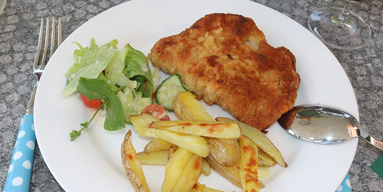 gefülltes Cordon bleu