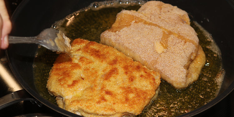 gefülltes Cordon bleu