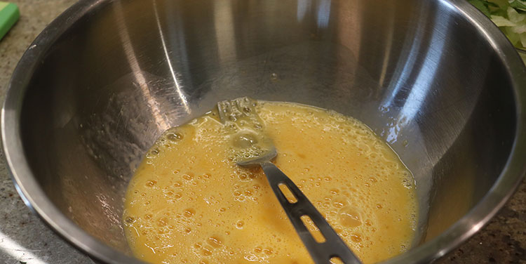 Quiche Fülle mit Giersch