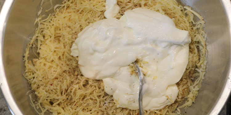 Quiche Fülle mit Giersch