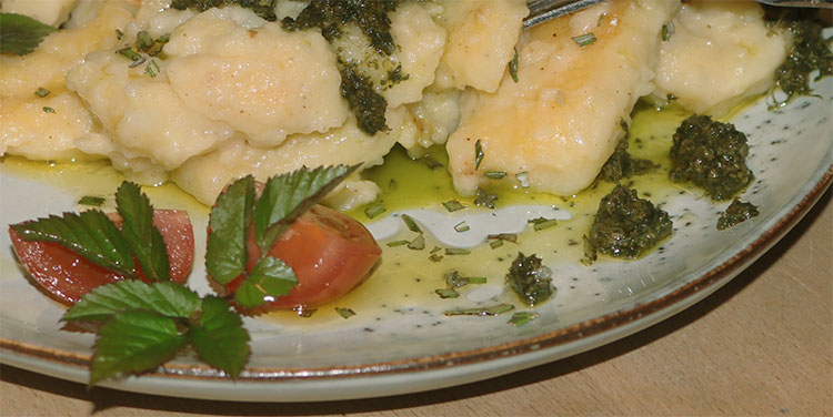 Gnocchi mit Gierschpesto