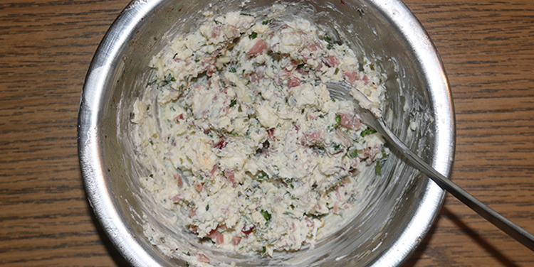 Hühnerbrust mit Wildkräuter