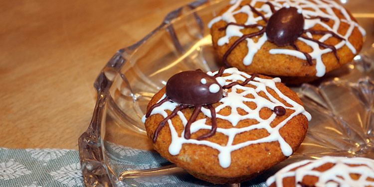 Rezept für Kürbis Muffins Thanksgiving Halloween