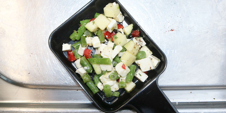 Gemüse Feta Pfännchen