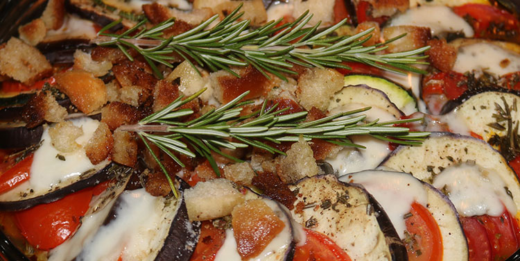 Ratatouille aus dem Backofen