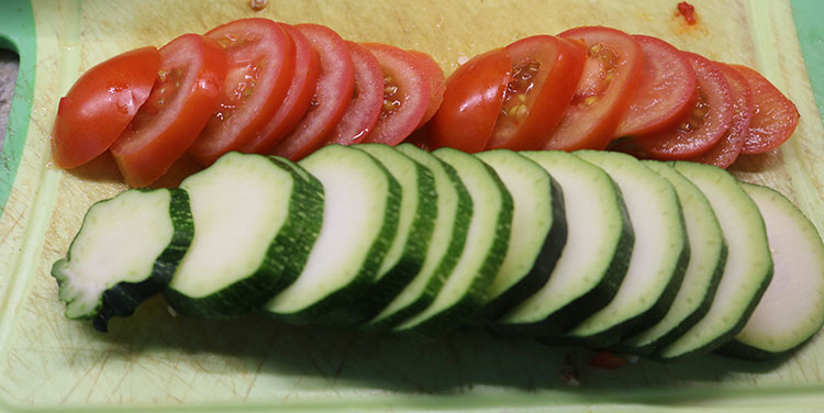 Ratatouille aus dem Backofen