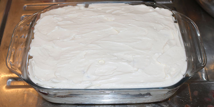 tiramisu mit kirschen