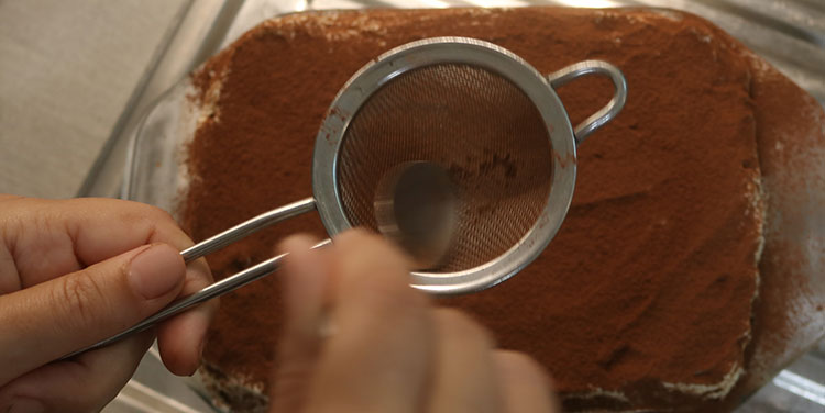 tiramisu mit kirschen