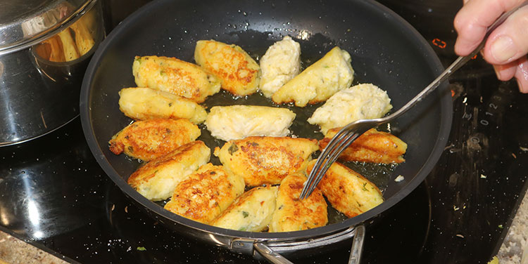 Topfen-Kroketten
