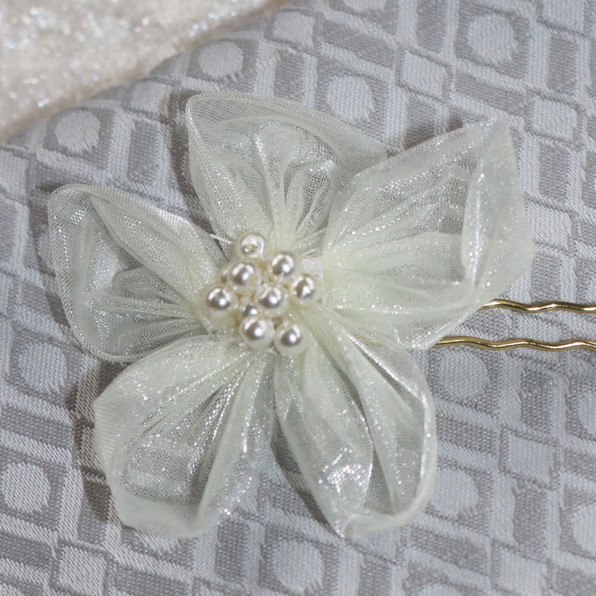 Blumen aus Organza nähen