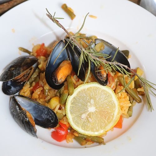 Eines Paella Grundrezept