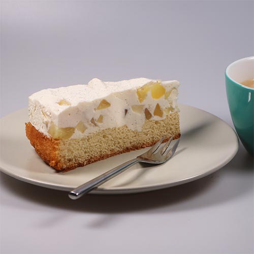 Rezept Biskuit-Topfen-Apfel-Torte Rezept Topfen Apfel Torte