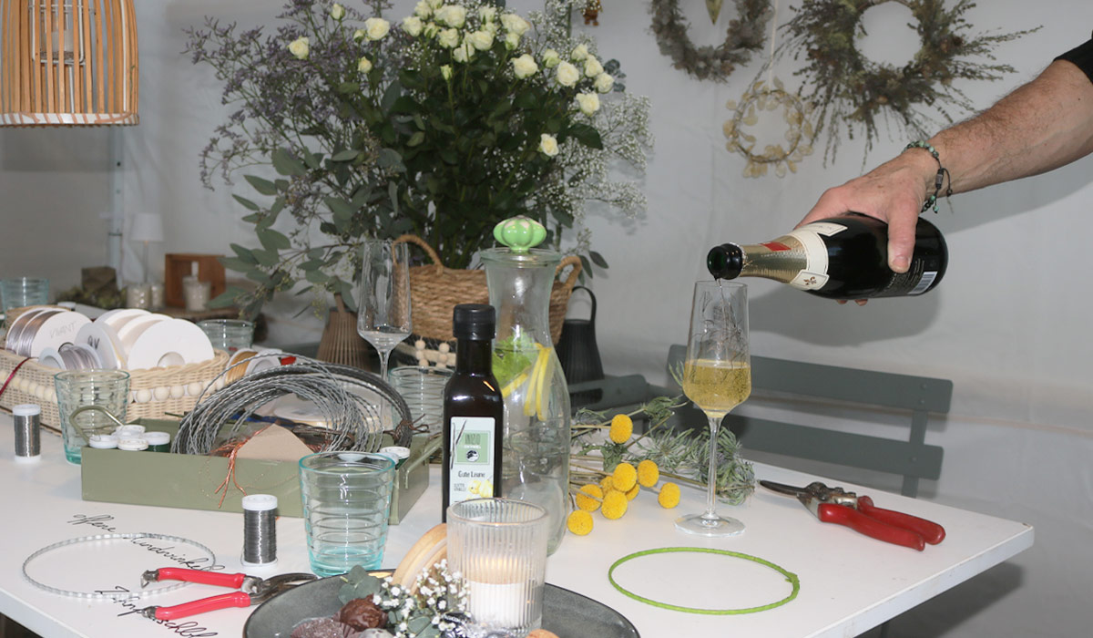 Inizio Slowflower Kreativ Workshops im Garten online buchen