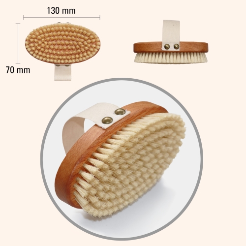 Nature dry massage brush